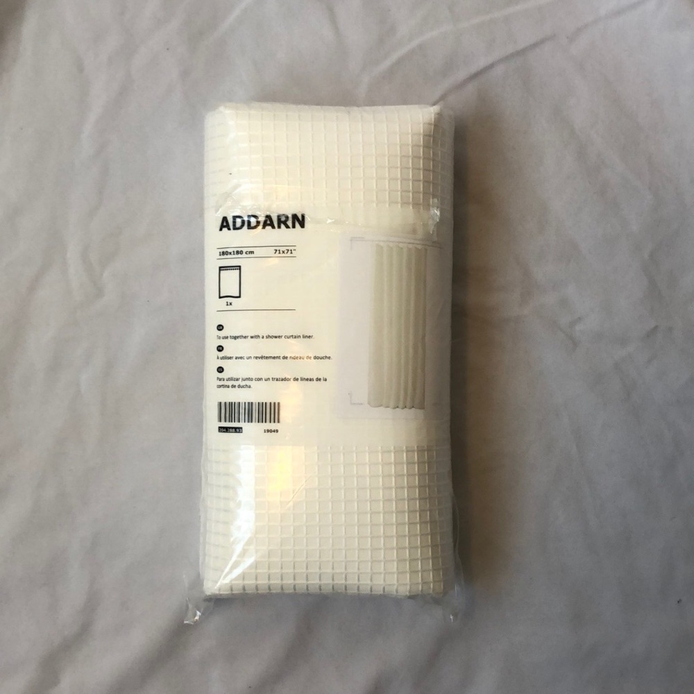 IKEA shower curtain